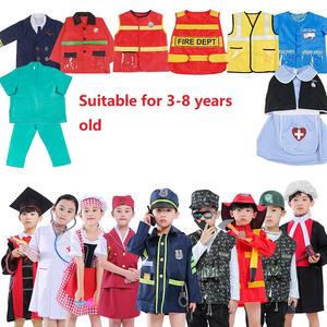 Uniforme de <span class=keywords><strong>pompier</strong></span> soldat de l'armée de l'air de policier astronaute de fête pour enfants <span class=keywords><strong>pas</strong></span> <span class=keywords><strong>cher</strong></span> carnaval carrière déguisement de cosplay pour enfants - Product Image 5