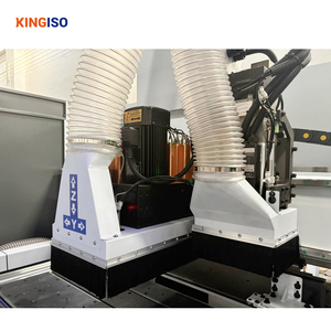 Machine <span class=keywords><strong>de</strong></span> perçage automatique CNC six faces pour le travail du bois avec broche haute vitesse (18000 tr/min) et composants essentiels du moteur - Product Image 3