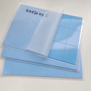 2 W/<span class=keywords><strong>m</strong></span>.k yalıtı<span class=keywords><strong>m</strong></span> levha ısı dağılı<span class=keywords><strong>m</strong></span>ı soğutma silikon boşluk Pad silikon termal ped pil paketi Gpu Cpu için Led - Product Image 3