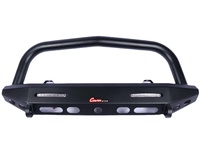 Pare-chocs avant en acier OEM de haute qualité pour Nissan NP300 (2010-2018) Modèle Q08 Finition noire mate Installation facile Garantie 1 an