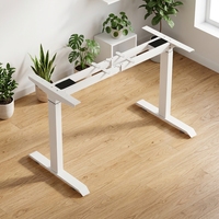 Bureau électrique intelligent à moteur unique, réglable en hauteur, idéal pour la maison et le bureau