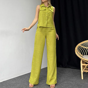 Ensemble survêtement personnalisé de jogging pour femmes, sweat-shirt à capuche uni 2 pièces en polaire épaisse automne hiver pantalon de survêtement de jogging costume/ - Product Image 2