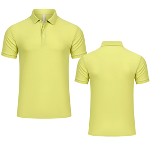 Chemises polo pour hommes, design sportif uni, vente en gros, chemise polo noire avec broderie - Product Image 1