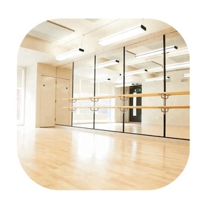 Large Frameless Modern Gym Dance Studio <b>Mirror</b> Large Wall Safety Vinyl Wall <b>Mirror</b> Price Per Square Meter - Product Image 6