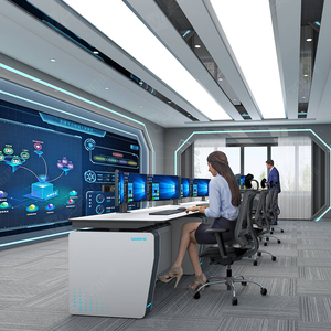 Smart Cities Command Center Controlekamer Console Oplossing voor Energieverdeling Commandozaal Overheid Commandocentrum - Product Image 6