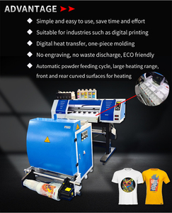 Industrial DTF 60cm 24in Printer XP600 Printhead Fast Speed <strong>Eco</strong> Friendly Commercial Garment DTF Printer - Product Image 6