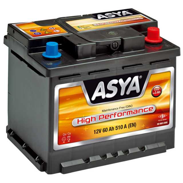 12V 60Ah automotive battery maintenance free high performance car battery long life calcium technology OEM supplier