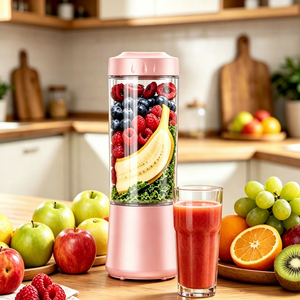 Licuadora Portátil, Exprimidor Personal para Batidos y Smoothies, Vaso Exprimidor Eléctrico Inalámbrico para Frutas y Verduras, Compacto - Product Image 1