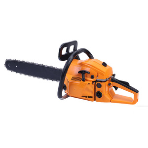 Tronçonneuse à essence industrielle 58 cm³ à 2 temps avec guide-chaîne de 20 pouces, portable, démarrage facile - Product Image 3