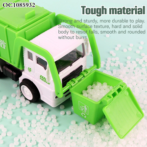 Plastic Friction Car <strong>Mini</strong> Green <strong>Garbage</strong> <strong>Truck</strong> Sanitation <strong>Truck</strong> Toys for Kids - Product Image 5
