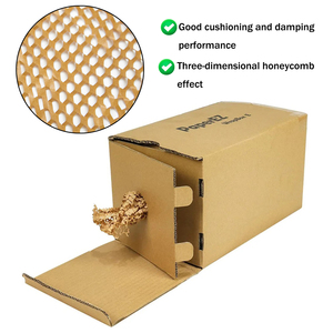 PaperEZ WrapBoxE Boxed Void Fill Honeycomb <b>Paper</b> Eco-Friendly <b>Biodegradable</b> Kraft Cushioning Wrap for Shipping Protection - Product Image 5
