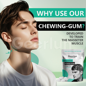 Geerlun Facial Fitness Mastic Gum 13X Harder Jawline Ejercicio Ultra Tough Hard Jawline Chewing Gum - Product Image 3