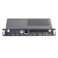 Ordinateur alimenté par INYUDA M12U par processeur I7-1355U/1360P, 16 Go de RAM, 256 Go de stockage, haute performance pour l'affichage numérique et plus, carte mère Ops