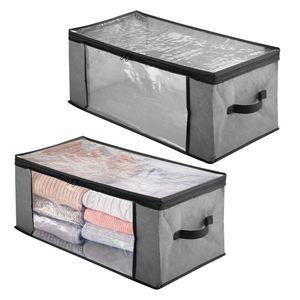 Mode Nouveau Design Motte <span class=keywords><strong>Couette</strong></span> Housse De Rangement dessous De lit avec Fermeture À Glissière Sacs De Rangement pour Garde-Robe - Product Image 1