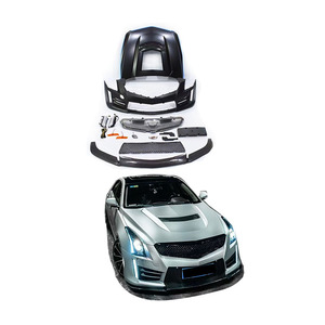 El Nuevo Kit de Carrocería de Tercera Generación Estilo <span class=keywords><strong>ATSV</strong></span>, que Incluye Capó, Labio Delantero y Parachoques Delantero, es Compatible con Cadillac - Product Image 1