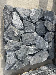 Piedra de Pavimento <span class=keywords><strong>Exterior</strong></span> Moderna, Ecológica y Duradera, con Doble Cara, Baldosas de Basalto Negro Irregular, Diseño Elegante <span class=keywords><strong>para</strong></span> Villas - Product Image 6