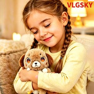 VLG Plush Dog Stuffed Animal Soft Toy 15-30cm Interactive & Educational for Kids Unisex - Product Image 1