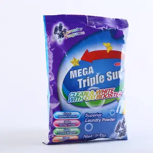 Detergente desechable en polvo OEM a granel para muestra gratis de ropa disponible