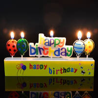 Bougies d'anniversaire bougie de gâteau pour les décorateurs de gâteau de mariage d'enfants