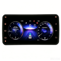 Panel LCD TFT Kaca AG AF yang Dapat Disesuaikan, RoHS, 7 Inci 1024*600, untuk Dasbor Mobil, 1000 Nits, Kecerahan Tinggi, dengan Lensa Pelindung