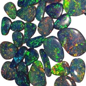 Naturale opale Etiope cabochon colorate e grande formato opale - Product Image 4