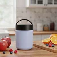 Tasses réutilisables à double paroi design Tasse à café isolée étanche en acier inoxydable 350ML avec couvercle rabattable
