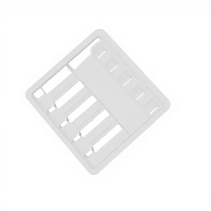 Plateau pour ampoules, insert pharmaceutique jetable pour emballage d'ampoules en verre, plastique transparent thermoformé sous vide - Product Image 1