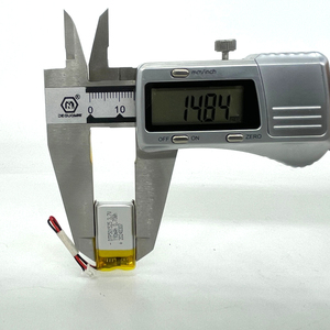 Tùy chỉnh <span class=keywords><strong>Lithium</strong></span> ion có thể sạc lại pin 501520 501525 501530 501540 <span class=keywords><strong>125mAh</strong></span> 190mAh 200mAh 300mAh LiPo pin 3.7V - Product Image 3