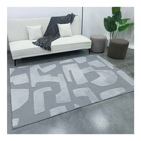 Nouveauté Tapis en fausse fourrure de lapin à motifs Vente chaude Décoration intérieure Tapis