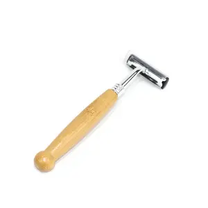 Safety Eco Friendly Biodegradable Disposable Razor Bamboo Shaving Razor