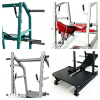 Machine à Squat Commercial à Charge de Plaques, Presse à Jambes, Équipement de Fitness pour Quadricipètes et Ischio-jambiers, pour Salle de Sport et Musculation, Fabricant Direct