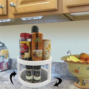 Cesta de almacenamiento multifunción, estante de pie con 2 estantes de 2 niveles para cocina, tarros de especias, organizador de cosméticos de baño - Product Image 1
