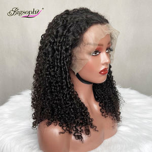 วิกผมแท้ SDD 13x4 Pixie Curl แบบปรับแต่งได้ สี 99j และสีธรรมชาติ - Product Image 4