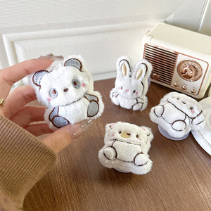 Оптовая продажа: 3D-держатель для телефона Griptok в виде милых панды и кролика, подставка для смартфона, крепление для телефона на стол - Product Image 2