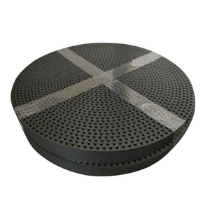 <span class=keywords><strong>Courroie</strong></span> <span class=keywords><strong>dentée</strong></span> PU 5M noire pour machine à broder avec fil d'acier - Product Image 6