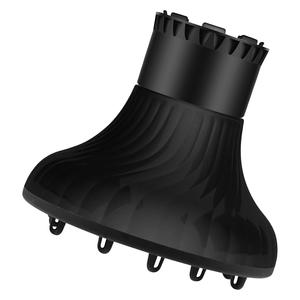 Asciugacapelli Professionale da Viaggio per Capelli Ricci e Ondulati, Styling ad Alta Velocità con Motore Potente, Diffusore Nero - Product Image 3