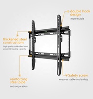 Soporte de Pared para TV KALOC E10 VESA 420*420, Antirrobo, Bloqueable, Grueso, con Movimiento Completo en Ángulo, para LCD LED, Carga 35kg