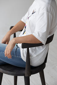 Meubles de salon design circulaire du milieu du siècle <span class=keywords><strong>moderniste</strong></span>, reproduction antique, <span class=keywords><strong>chaise</strong></span> nordique en bois, chaises de salle à manger - Product Image 5