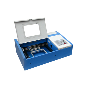 Shenhui Mini Laser Engraving Cutting Machine K40 for Rubber Seal Stamp 40w - Product Image 1