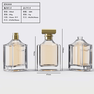 Роскошный прозрачный стеклянный флакон для духов, 30 мл и 50 мл - Product Image 6