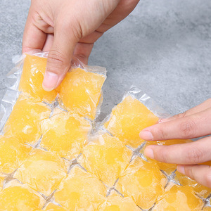 Disposable Ice Cube Packs 10 Pcs Square PVC Self Sealing For Household Use Summer Cooling - Product Image 3