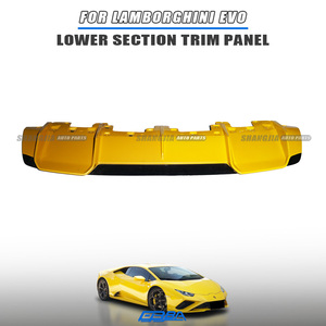 Moldura Inferior de Parachoques Trasero de Plástico Reforzado para Lamborghini Huracán EVO Spyder GT 4T0807539L, Piezas de Automóvil, Panel de Moldura de Sección Inferior - Product Image 2
