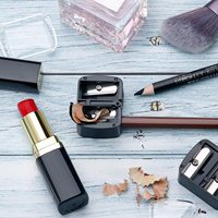 Taille-crayon électrique mécanique double action de qualité supérieure pour maquillage des yeux
