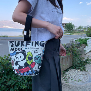 Bolso Tote de Mujer al por Mayor, Nuevo Modelo, Estilo Urbano, Diseño Floral, Cierre Magnético, para el Trabajo - Product Image 4