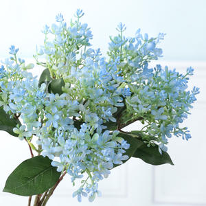 Fleur artificielle en plastique, <span class=keywords><strong>jasmin</strong></span> d'hiver, petite fleur <span class=keywords><strong>sauvage</strong></span>, décoration d'intérieur, mise en scène, petite étoile gyptienne, branche florale unique - Product Image 2