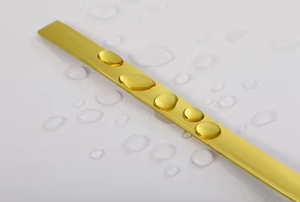 Strisce personalizzate in PVC borda nuovo nastro per <span class=keywords><strong>bordi</strong></span> in metallo spazzolato con nastro impermeabile decorativo in metallo per la progettazione grafica di appartamenti - Product Image 5