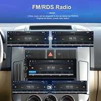 Autoradio Android Podofo 1 Din 2+64 Go Écran tactile 6,86 pouces CarPlay Android Auto 1080P GPS WiFi FM RDS Type C