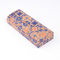 Étui à lunettes en liège naturel imprimé UV, étui portable pour lunettes de vue et de soleil, fermeture magnétique, pochette en liège avec motif floral