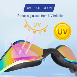 어린이를위한 귀마개 웨어러블 수영장 고글이있는 인기있는 부드러운 실리콘 수영 고글 스트레이트 디자인 - Product Image 4