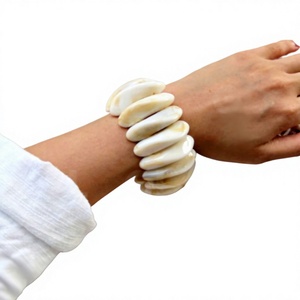 Customized Handmade <b>Resin</b> Mold <b>Sculpture</b> Artistic Home Decoration Round Shape Beige Color Bangle - Product Image 4